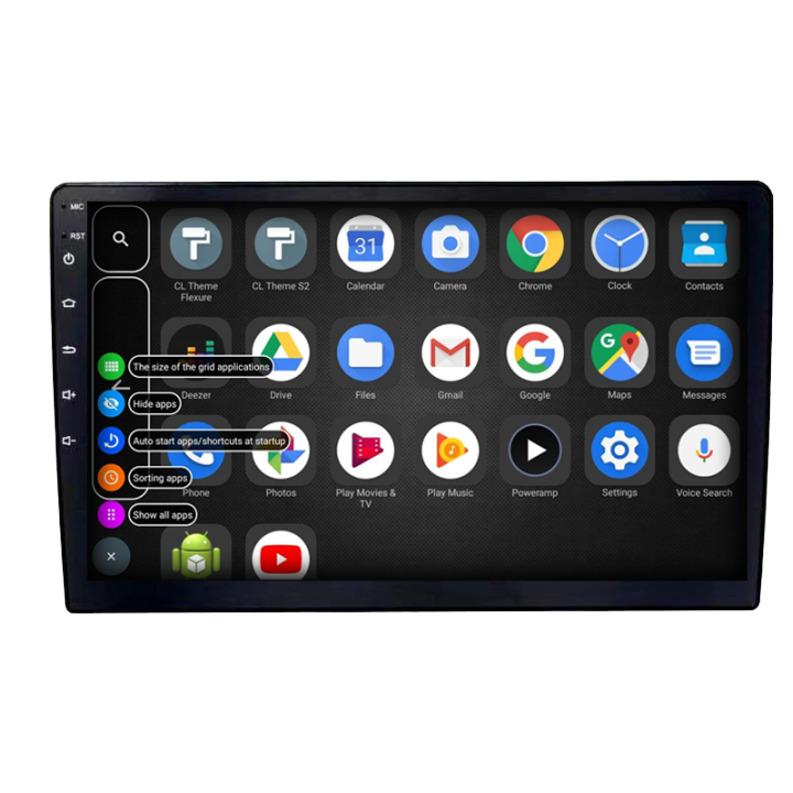 Acodo Carplay Auto 2Din 10Inch Universal Car Radio Player Android 12 2G