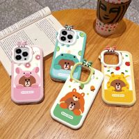 เคส Hp VIVO Y36 Y27 Y55 V27E Y12 Y16 Y02 Y02S Y12S Y22 Y35 Y21S Y33S Y20S Y11 Y20i Y17 U10 V25E การ์ตูนหมีสีน้ำตาล Y12A เคสครอบโทรศัพท์ Y15S Y15A Y51ซิลิโคนนิ่ม