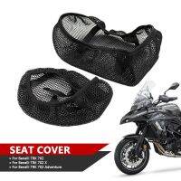 Bantal Kursi ไนลอนผู้โดยสาร QQ-014สำหรับ Benelli TRK 702 TRK 702 X TRK702ผจญภัย2022-ที่คลุมที่นั่งระบายอากาศได้ตาข่าย3D สำหรับรถจักรยานยนต์