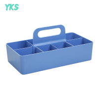 ?【Lowest price】YKS กล่องเก็บของ Creative Organizer กล่องตกแต่งหลายตารางพร้อมตะกร้าจับ