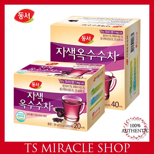 [DONGSUH] Purple Corn Tea good for eyes Korea Heritage＆Herb Tea(20T/40T) Lazada PH