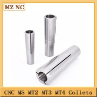 ชุดคอลเลท 5 ชิ้นกรวยมอร์ส MT4 MT3 MT2 collet chuck d4 6 8 10 12mm morse taper cone spring collet thread Clamping เครื่องมือ