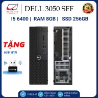 Case Máy Tính Đồng Bộ Để Bàn Giá Rẻ, Thùng Máy CPU Dell Optiplex 3050 SFF Core i5 6400 Ram 8G SSD 256GB - Bảo Hành 12 Tháng thumbnail