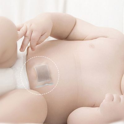 【LZ】♚  Bebê impermeável Navel Sticker cordão umbilical Patch infantil Binder Abdominal Protetores de umbigo banho natação
