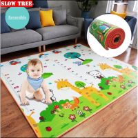 ! ผ้าห่ม พรม พรมปูพื้น เสื่อรองคลาน Thickness Play Mat Puzzle Carpet for Baby Learn Walk Soft Waterproof  Rug