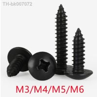 ▩  10-50pcs m3 m4 m5 m6xL steel with black  Phillips Truss Head (Cross Recessed Mushroom Head) Self Tapping Screws