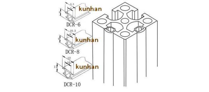 hot-k-10เมตรรุ่น20-30-40-50-6มม-8มม-10มม-ซีลแบนสำหรับ2020อลูมิเนียมโปรไฟล์ปลอกสล็อตนุ่ม-เครื่องโครงสวิตช์ร็อคเกอร์ซีบีม