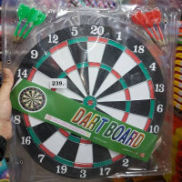 กระดานปาเป้า Dartboard ปาได้ 2 ด้าน พร้อมลูกดอก ขนาด 14 นิ้ว( 35.56 ซม.)แบบหนา พร้อมที่แขวนตะปู  วัสดุแข็งแรงทนทาน มีบริการเก็บปลายทาง