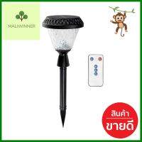 ไฟทางเดิน SOLAR PHILIPS BGC010 LED2/730 R SPIK 1.5 วัตต์ WARM WHITE สีดำSOLAR BOLLARD LAMP PHILIPS BGC010 LED2/730 R SPIK 1.5W WARM WHITE BLACK **ของแท้100%**