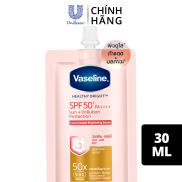 Quà tặng không bán Vaseline 50x Serum chống nắng cơ thể SPF50 + dưỡng da