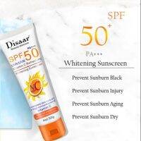 Disaar UV/UVB Whitening SUNSCREEN ครีมกันแดด SPF 50 สำหรับบำรุงผิวหน้า กันน้ำ ติดทนนาน SPF50 PA+++ พร้อมส่ง