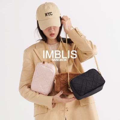 IMBLIS - IMBLIS SMALL VELVET ZIPPY BAG