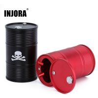 INJORA Metal Simulation 98*60mm Oil Drum for 1/10 RC Crawler Car Axial TRX4 SCX10 90046 Decoration Parts Screw Nut Drivers