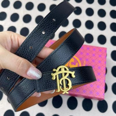 2023 new Tory Burch&nbsp; &nbsp;Cow Leather 2.5cm Width 100cm Long Fashion Belt