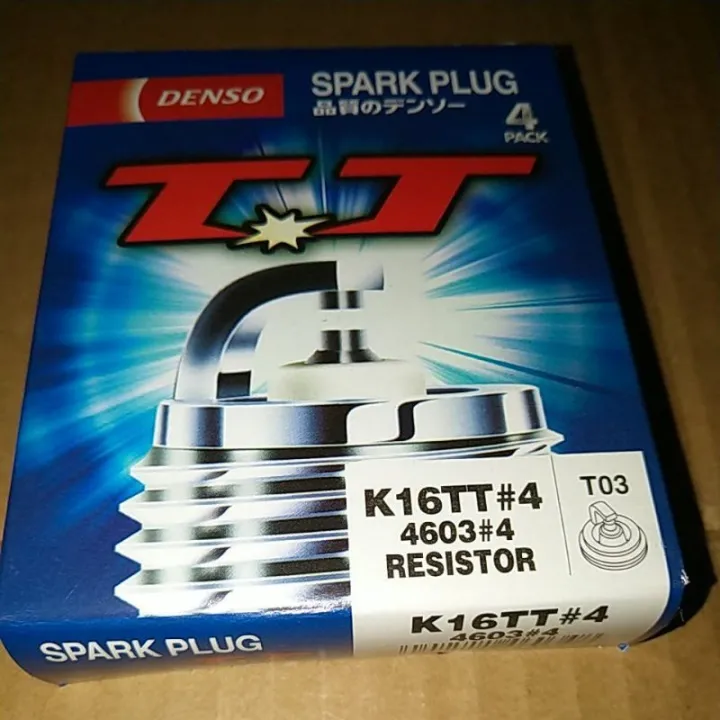 Denso K16TT Spark Plug Twin Tip (Set of 4) | Lazada PH