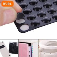 100Pcs Self Adhesive Round Silicone Rubber Bumpers Damper Pads Feet Clear Damper Pads Soft Transparent Anti Slip Shock Absorber