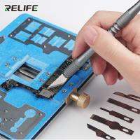 【CW】 RELIFE RL-101B 8 in 1 Motherboard BGA IC Repair Set Blades Remove glue edge Thin blade Mobile Phone maintenance tool