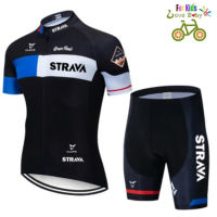 2019 new Kids Cycling Jersey Set etixx Children Cycling Clothing Summer Bike Jersey Quick Dry Bicycle Jersey Suit Fluorescence