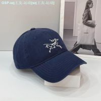 Arcteryx South Korean Female Baseball Hat Summer Thin Type Of Large Bird Soft Top Face Small Cap Male 2023 New Tide