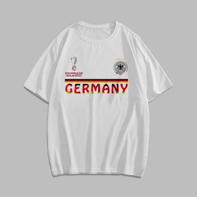 เสื้อยืด พิมพ์ลาย Argentina Spain Portugal France England Netherland บราซิล สไตล์เยอรมนี สําหรับผู้ชาย 2022