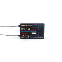 {{ONE}}Radiolink เลดี้ R7FG เครื่องรับสัญญาณ เจ็ดช่อง โมเดลรถ ด้วยไจโรสโคป RC4GSRC6GS T8S