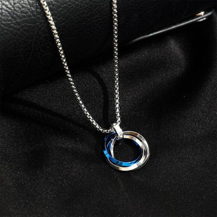 cc-fashion-round-pendant-outlet-three-necklace-chain-men-women-wholesale-choker-jewelry-shipping