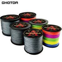 GHOTDA Braided Fishing Line 4X 8X 9X 12X Length: 300m Diameter: 0.16mm-0.55mm Size: 12-120lb Multifilament Line