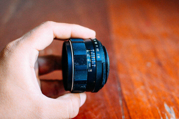 for-m42-slr-ทุกรุ่น-เลนส์มือหมุน-ละลายหลัง-รูรับแสงกว้าง-takumar-55mm-f1-8-serial-525492