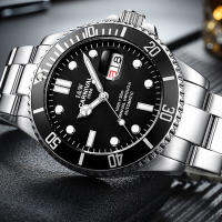 Ghost Series Dive นาฬิกาอัตโนมัติ CARNIVAL แฟชั่นกีฬานาฬิกาผู้ชาย Sapphire ปฏิทิน Luminous กันน้ำ Montre Homme