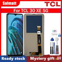 Salmatt หน้าจอต้นฉบับสำหรับ TCL 30 XE 5G หน้าจอ LCD แสดงผล LCD สำหรับ TCL 30 XE 5G ตัวแสดงอ่านแอลซีดีหน้าจอสัมผัสดิจิไทเซอร์จอแสดงผลสำหรับ TCL 30 XE 5G