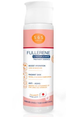 SOS Fullerene &amp; Phytoplacenta Treatment Essence 170 ml [แถมฟรี!!!! Booster Shot 3 อัน]