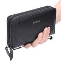 【CW】 New Men Wallets Large Capacity Cell Clutch Passcard  Male Business Purse