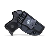 เสา Craft Kydex ซองหนังไอดับบลิวบีเหมาะกับ: Ruger LCP 380อัตโนมัติกรณีสายรัดเอวภายในพกพาซองหนังใส่ปืนพกแบบปิด LCP 380 IWB กระเป๋าอุปกรณ์เสริม-จุดสัมผัส-สวมใส่-ไม่มีกระวนกระวายใจ