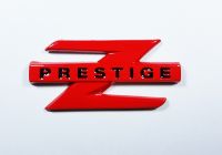 Z PRESTIGS ISUZU LOGO อีซูซุ สีแดง โลโก้ กระบะ ปิคอัพ PICKUP