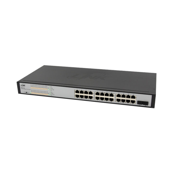 link-24-port-giga-poe-switch-24-ge-poe-2-sfp-ge-250w-รุ่น-psg-3124