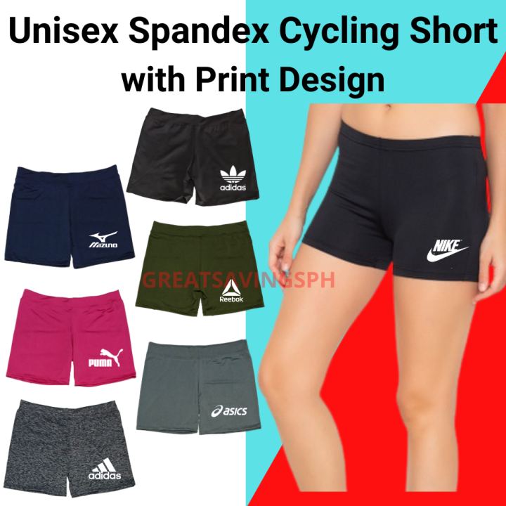 GS - Unisex Spandex Cycling Short for Volleyball l Swimming l Exercise l  Yoga l Running l 5