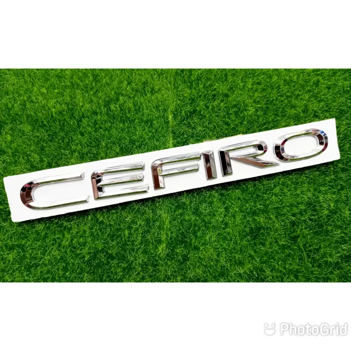 ad-โลโก้-cefiro-สีโคมเมี่ยม-สำหรับติดท้ายรถ