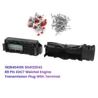 1928404195 89 Pin EDC7 Common Rail ECU Connector PC Board Socket Weichai Engine Transmission Plug with Terminal