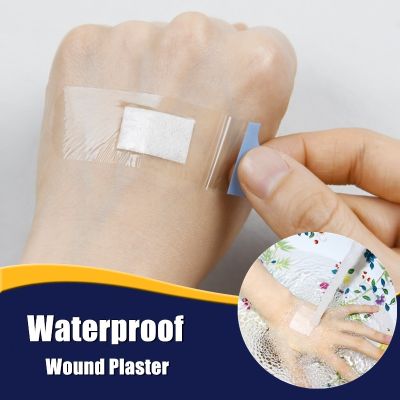 【LZ】﹍✷  120 pçs/set impermeável bandaid tiras médicas transparentes do plutônio para esportes aquáticos remendo de banho invisível hemostasis ferida gesso