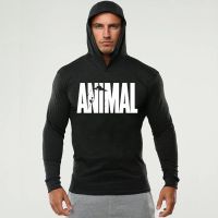 （Ready Stock)? Hooded Sweater Mens Round Neck Muscle Training Long Sleeve T-Shirt Mens Hooded Sweater Trendy Basketball Sports T-Shirt ZV