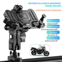 Motorcycle Mobile Phone Holder Wireless Chargingfor For YAMAHA FZ6 FZ-6 FZ6N FZ6S FAZER Accesorios Bracke