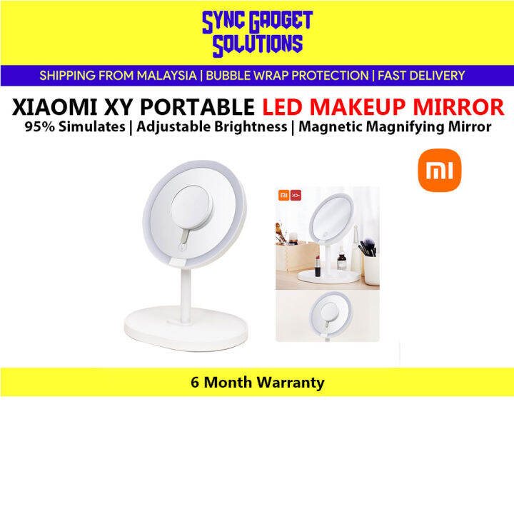 Xiaomi YouPin XY Touchscreen LED 2 In 1 Makeup Mirror (95 Simulates