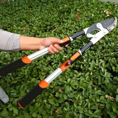 【LZ】 Rough Branch Scissors Handle Aluminum Alloy Handle Telescopic Handle Garden Shears Replacement Handle Garden Accessories