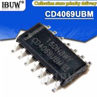 SOP14 CD4069UBM 10ชิ้น CD4069 SOP-14 SOP Logic IC IC