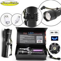 พร้อมส่ง โปรโมชั่น 0120401236 ไฟฉาย T12 Flashlight high power C8 LED Aluminum XML งานอลูมิเนียมแท้ ไม่ใช่พลาสติก ไฟฉายความสว่างสูง ส่งทั่วประเทศ ไฟฉาย แรง สูง ไฟฉาย คาด หัว ไฟฉาย led ไฟฉาย แบบ ชาร์จ ได้