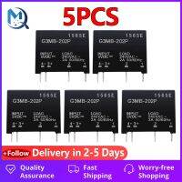 5V DC Solid State Relay Module G3MB-202P G3MB 202P PCB SSR AC 75V 264V 2A Snubber Circuit Resistor Relay Switch