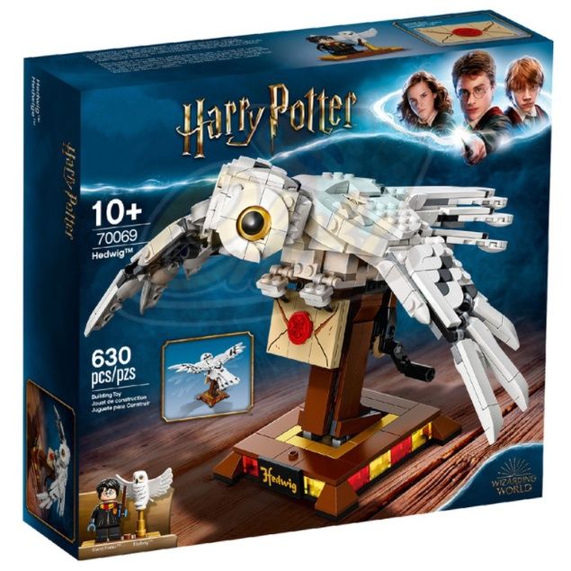 บล็อตตัวต่อ-70069-แฮร์รี่-พอตเตอร์-harry-potter-นก-นกฮูก-hedwig-เฮ็ดวิก-ของเล่น-เสริมพัฒนาการ-สำหรับเด็ก