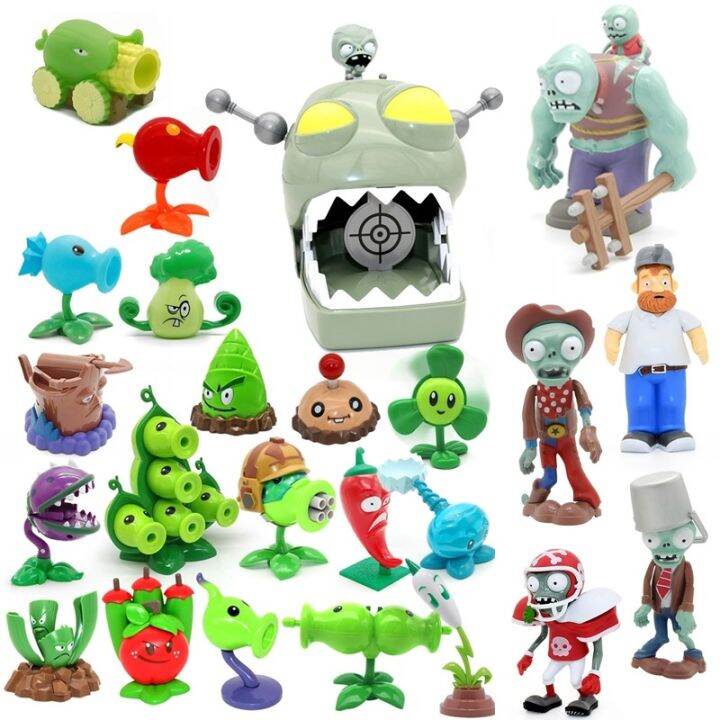 Battle Game Plants vs. Zombies Zombie Dolls Bulk Plant Figures Can ...