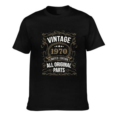 Novelty Tshirt Vintage 1970 53Th Birthday Graphics Printed Tshirts