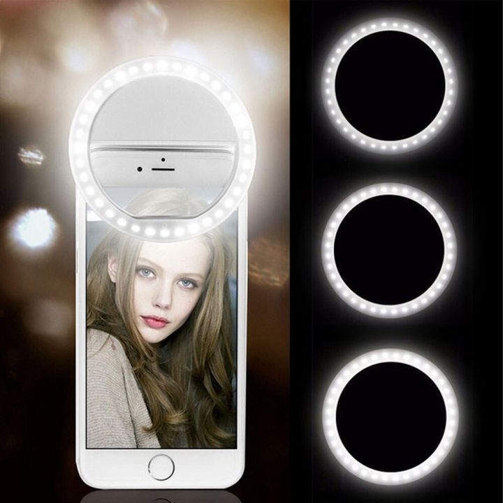 วงแหวน-lampu-led-selfie-เลนส์โทรศัพท์มือถือแหวนไฟสำหรับสายชาร์จยูเอสบีแอลอีดี-selfie-สำหรับ-samsung-xiaomi-โทรศัพท์
